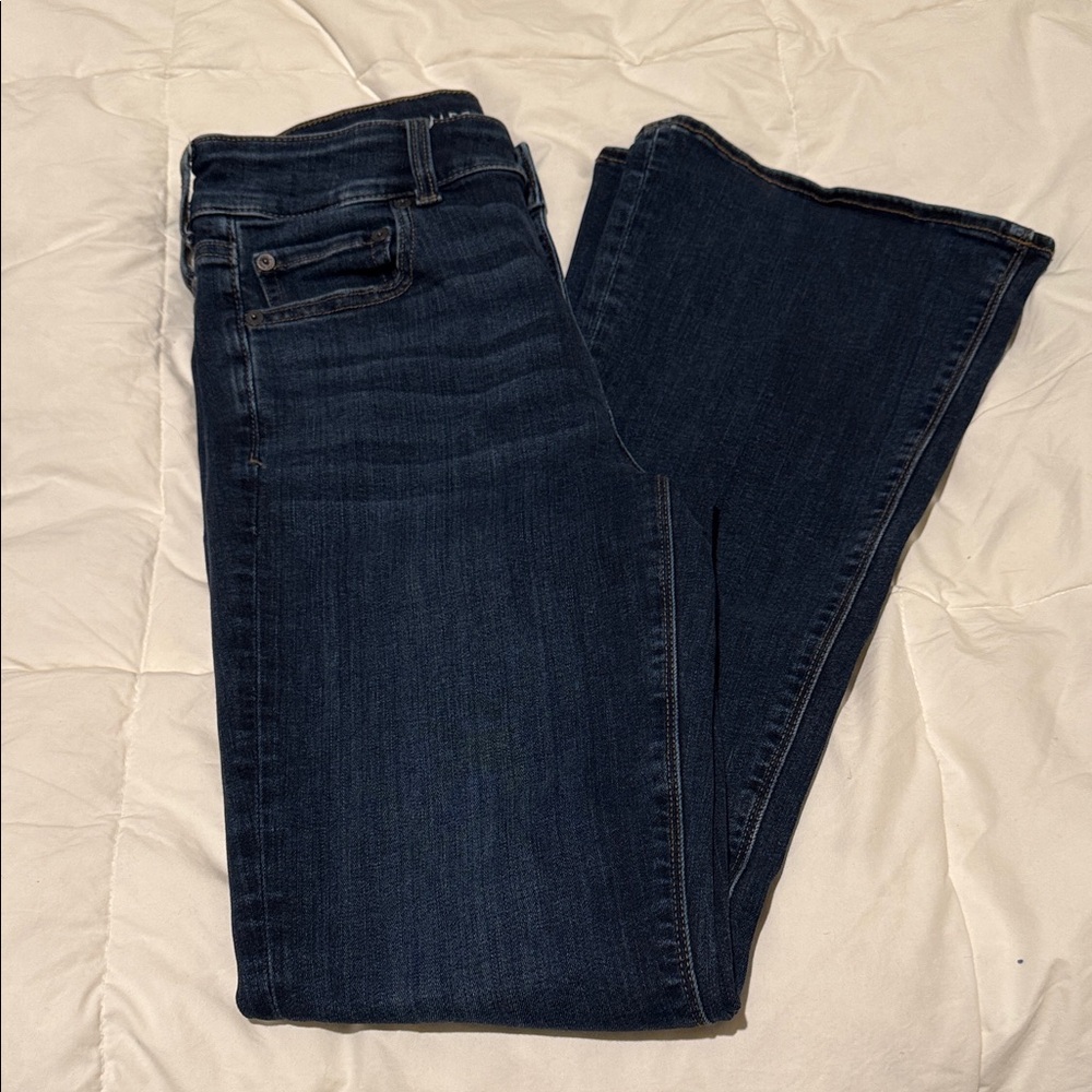 American Age Dark Blue Flare Jeans